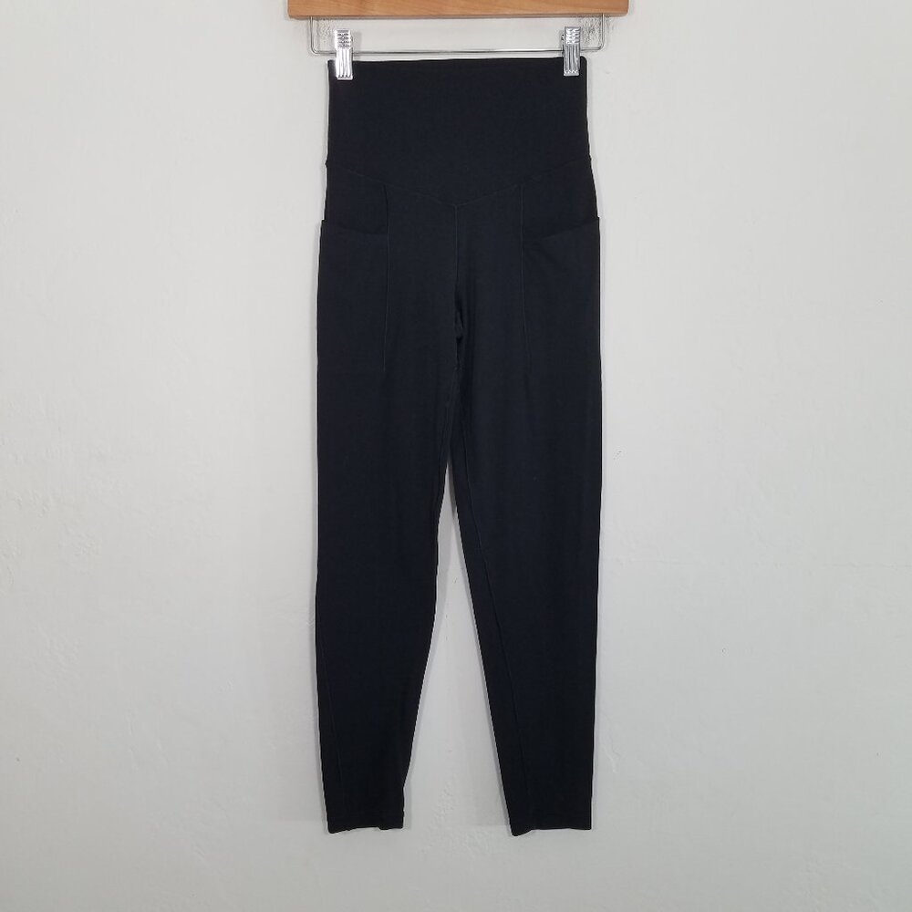 OFFLINE by Aerie Legging with Sides Pockets Black Size S